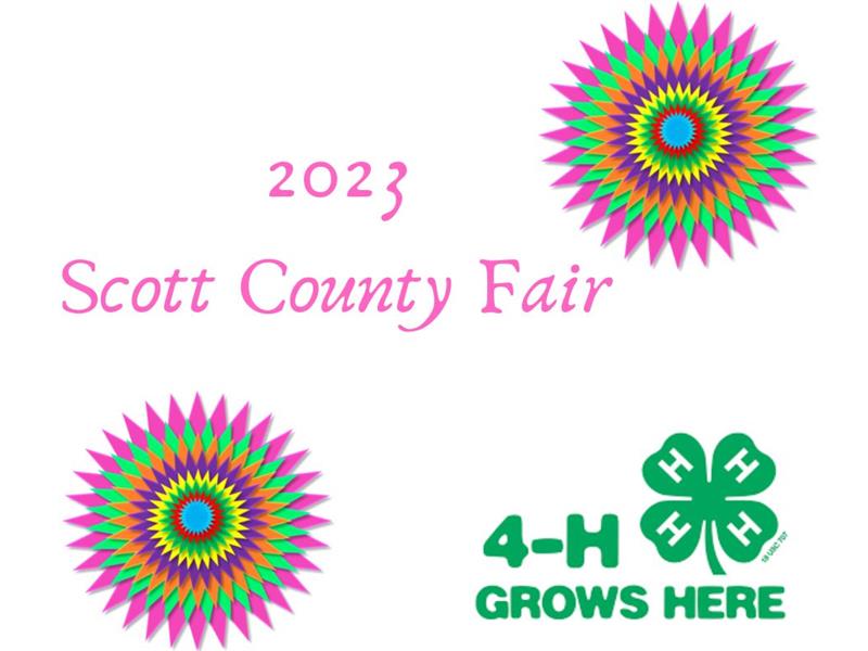 Logo for 2023 Scott County Fair