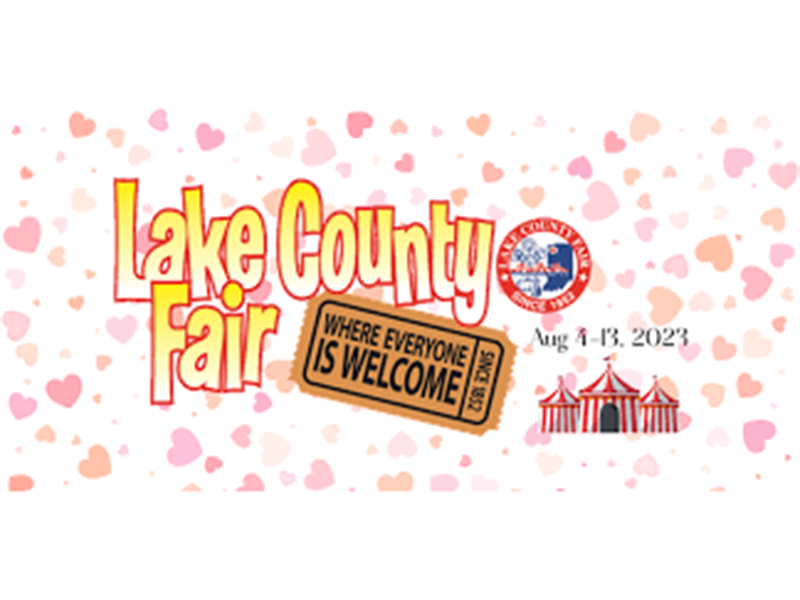 Logo for 2023 Lake County Fair