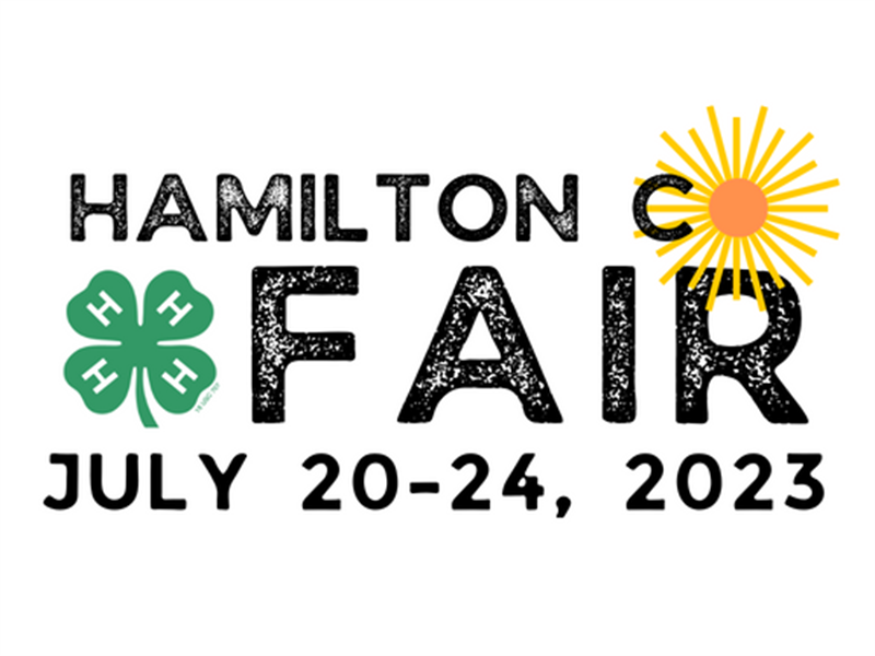 Logo for 2023 Hamilton County 4-H Fair
