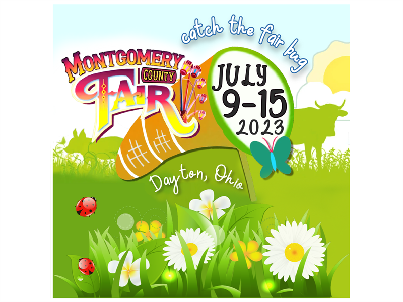 Logo for 2023 Montgomery County Fair, Dayton, OH