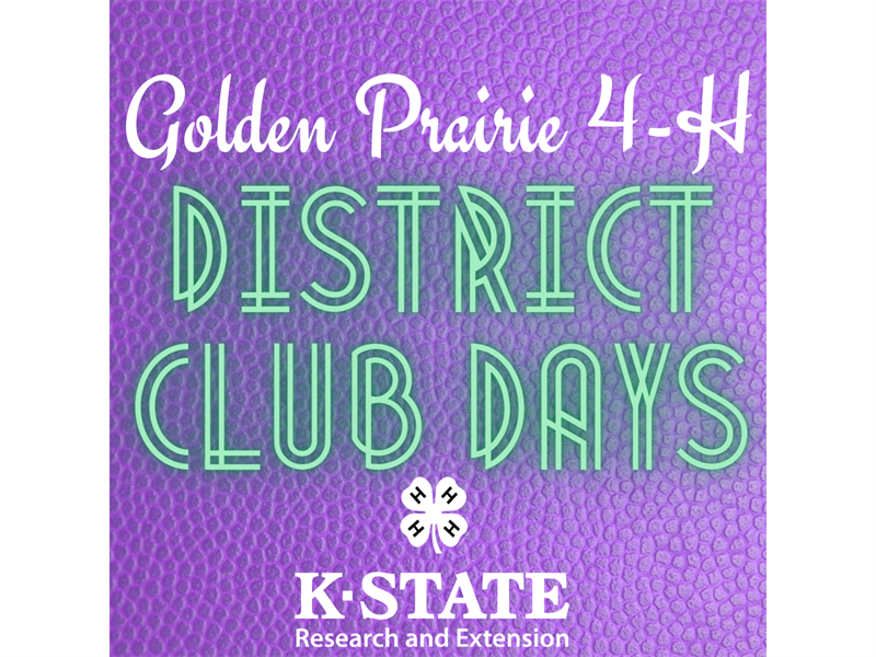 Logo for 2023 Golden Prairie District Club Days