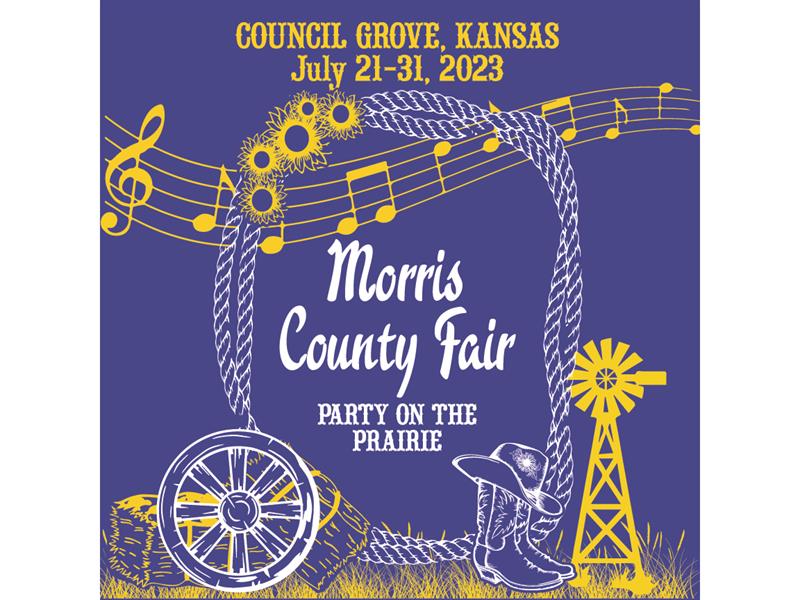 Logo for 2023 Morris County Fair