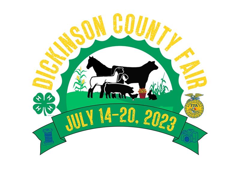 Logo for 2023 Dickinson County Fair