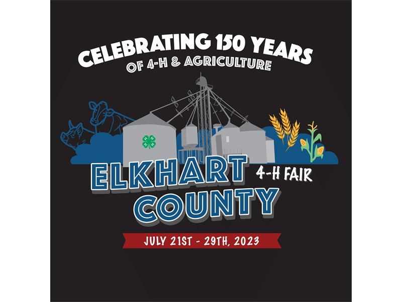 Logo for 2023 Elkhart County 4-H Fair