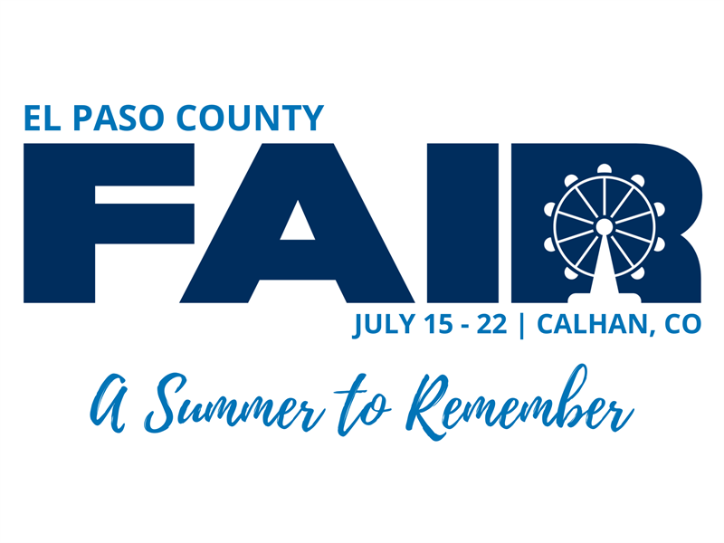 Logo for 2023 El Paso County Fair