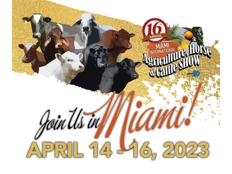 Logo for 2023 Miami International Beef & Dairy Cattle Show