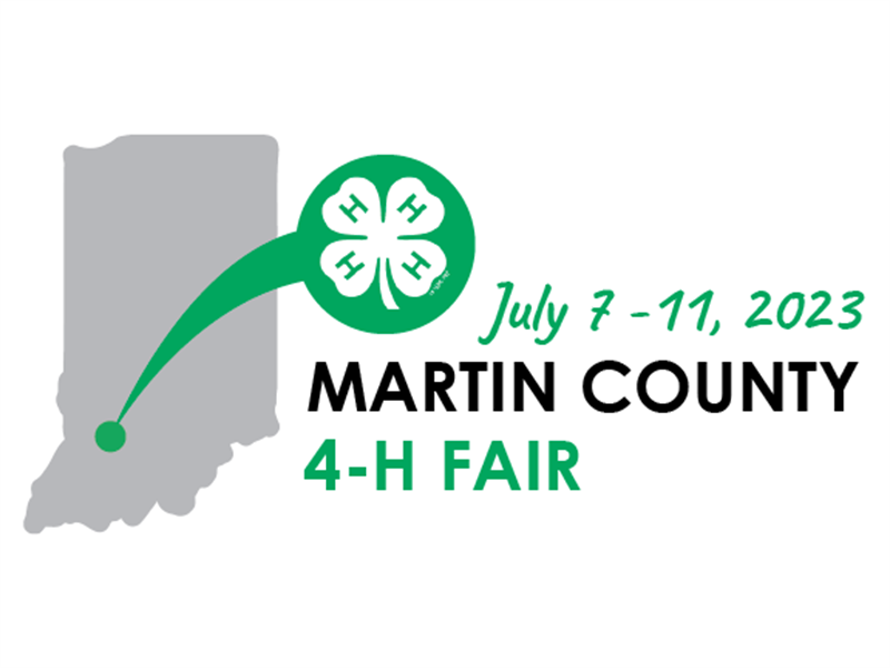 Logo for 2023 Martin County 4-H Fair