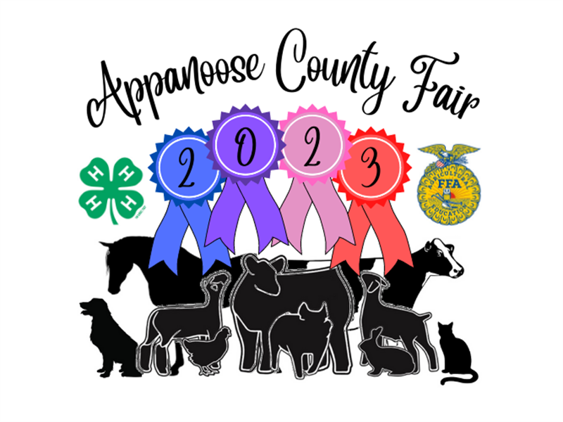 Logo for 2023 Appanoose County Fair