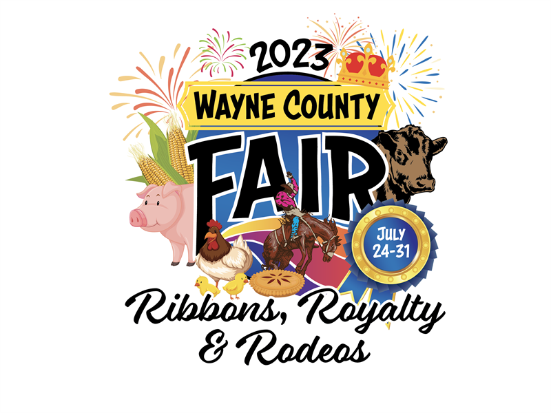 Logo for 2023 Wayne County Fair