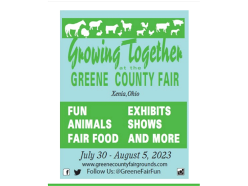 Logo for 2023 Greene County Fair