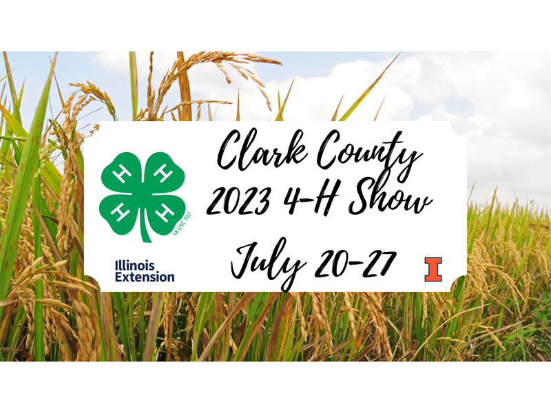 Logo for 2023 Clark County 4-H Fair