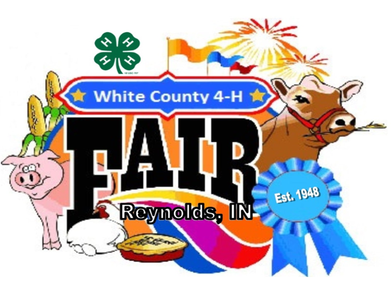 Logo for 2023 White County 4-H Fair