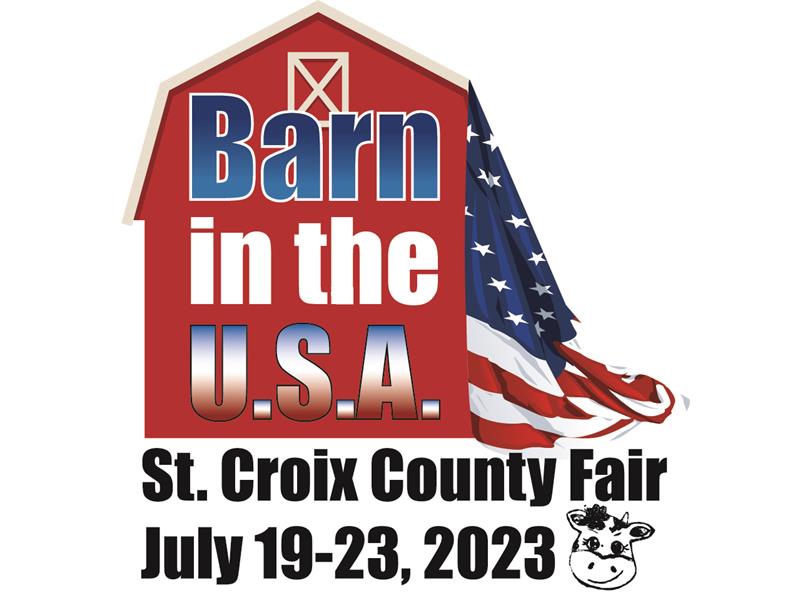 Logo for 2023 St. Croix County Fair