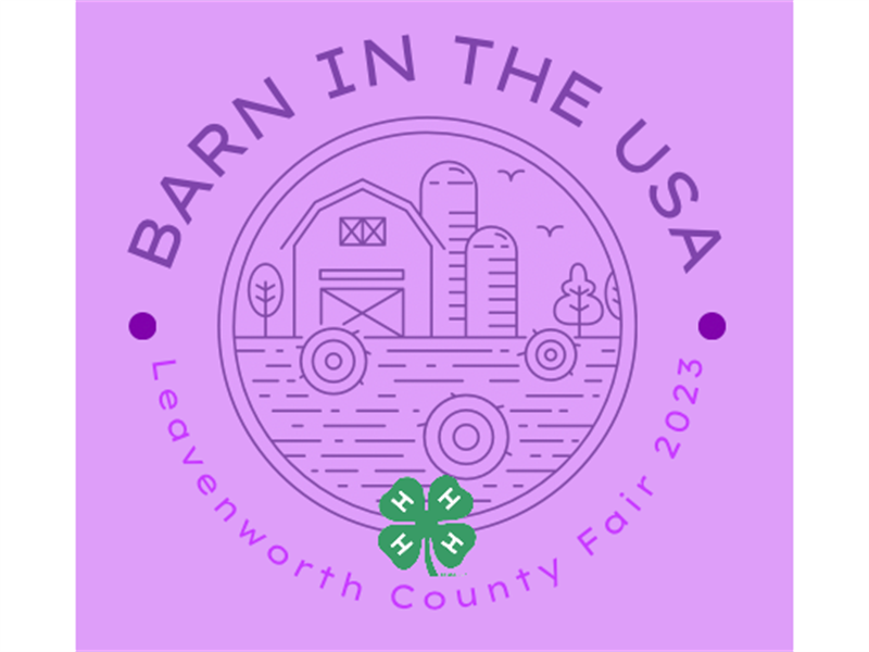 Logo for 2023 Leavenworth County Fair