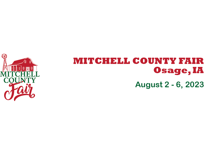 Logo for 2023 Mitchell County Fair (Iowa)
