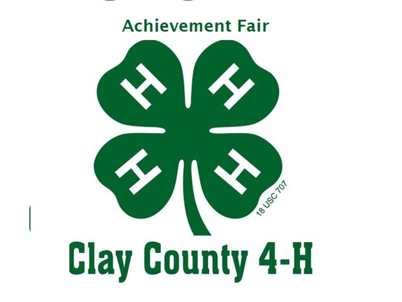 Logo for 2023 Clay County 4-H Achievement