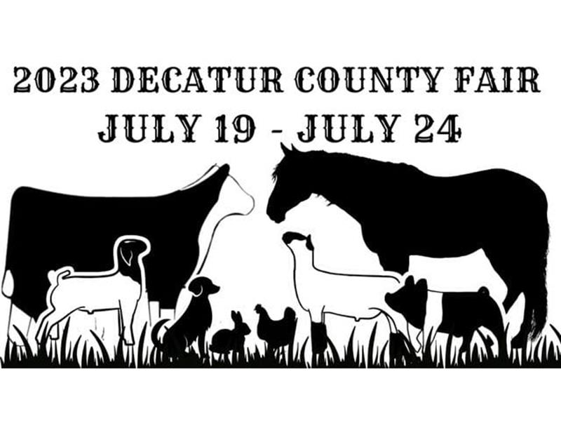 Logo for 2023 Decatur County Fair