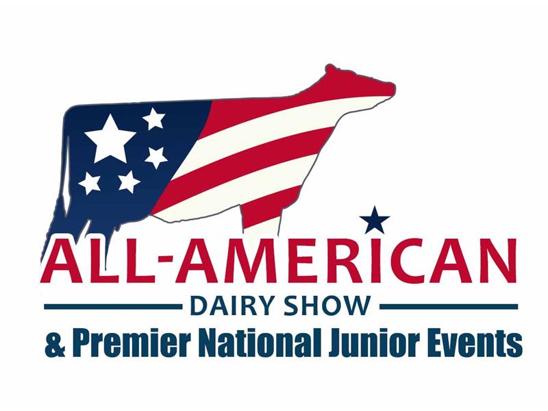 Logo for 2023 All American Dairy Show