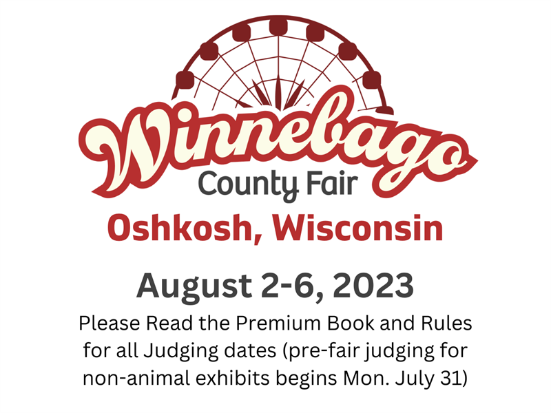 Logo for 2023 Winnebago County Fair - Open Class