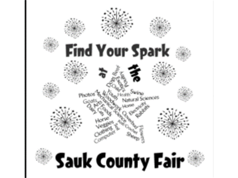 Logo for 2023 Sauk County Open Class Fair