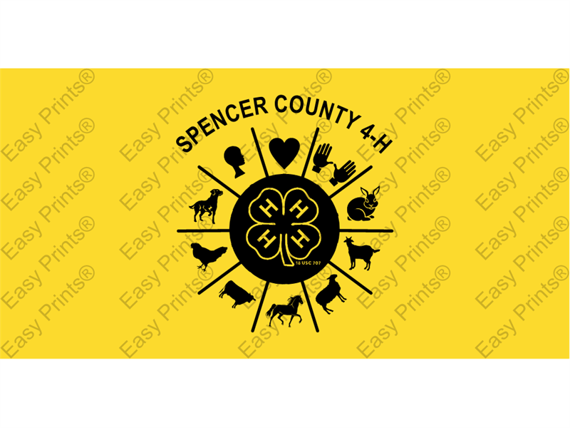 Logo for 2023 Spencer County 4-H Fair