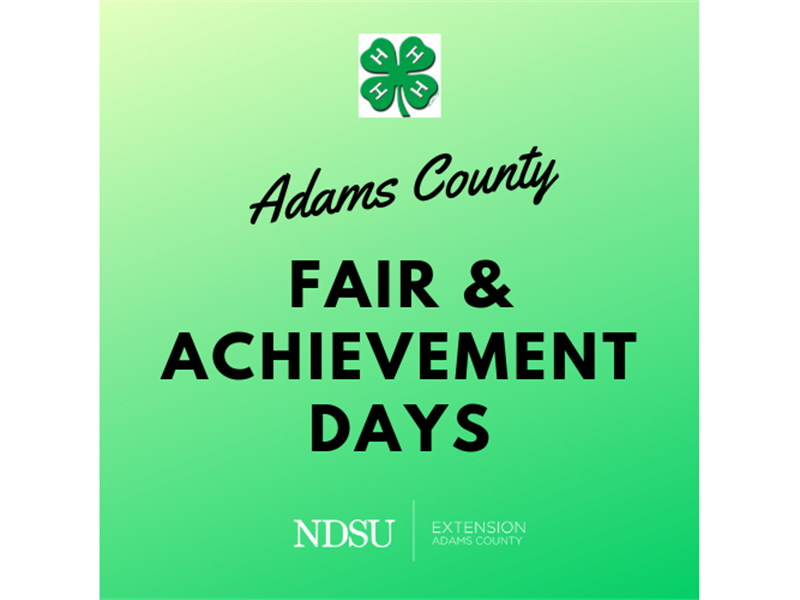 Logo for 2023 Adams County Achievement Days