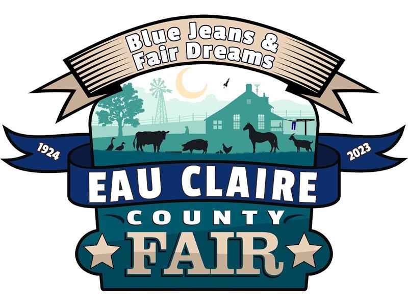 Logo for 2023 Eau Claire County Fair