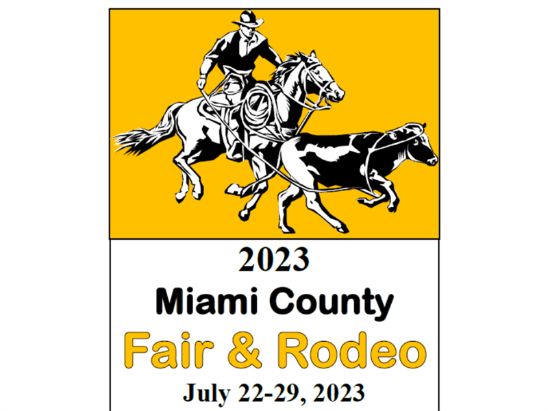 Logo for 2023 Miami County Fair