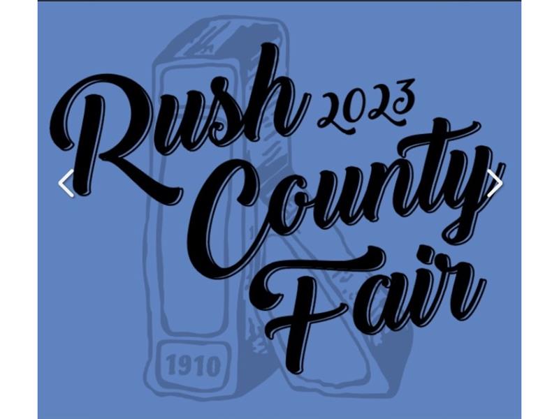 Logo for 2023 Rush County Fair