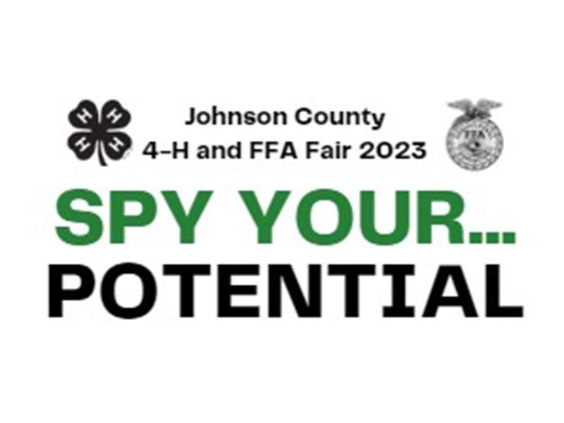 Logo for 2023 Johnson County 4-H and FFA Fair