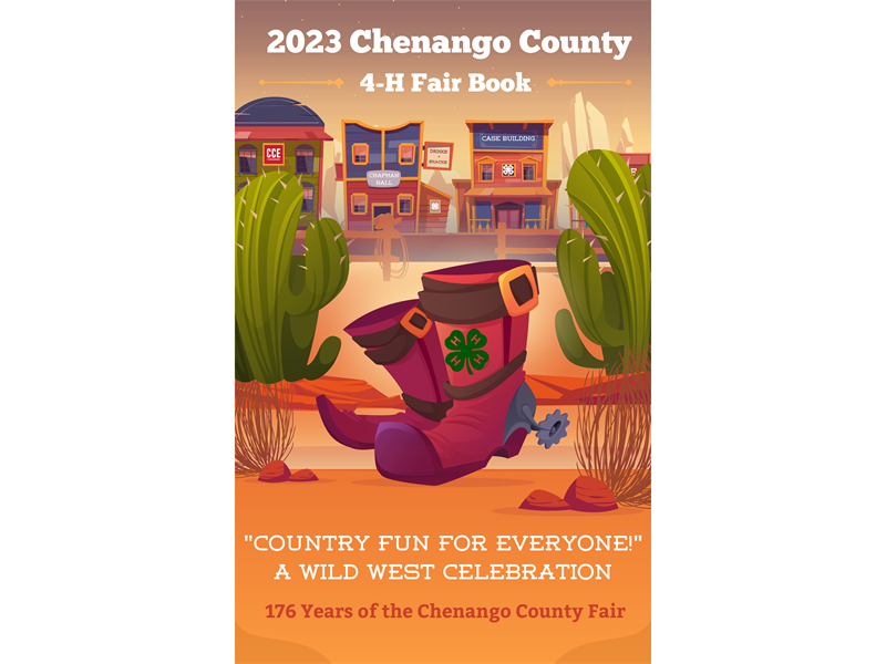 Logo for 2023 Chenango County 4-H Fair