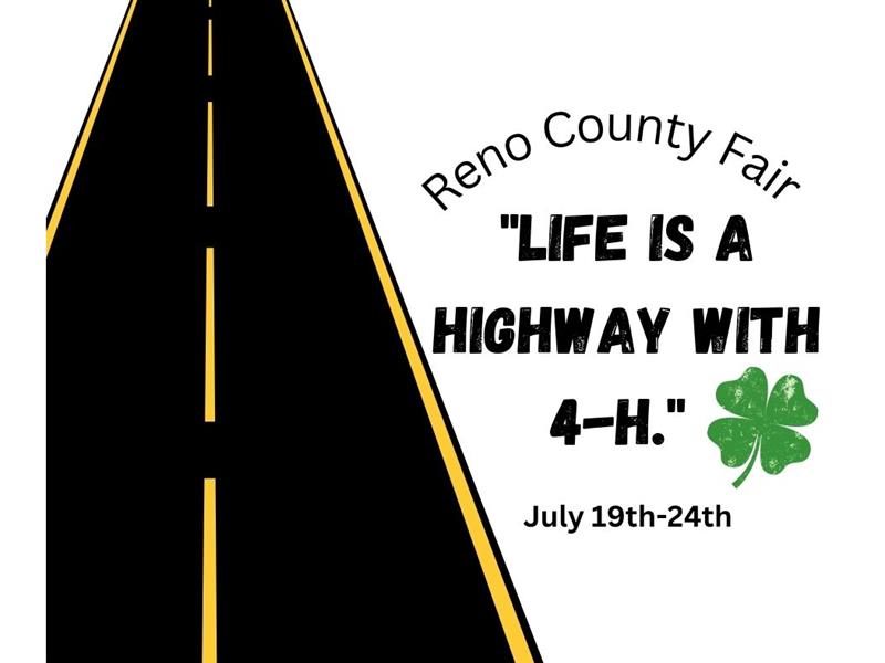 Logo for 2023 Reno County 4-H Fair