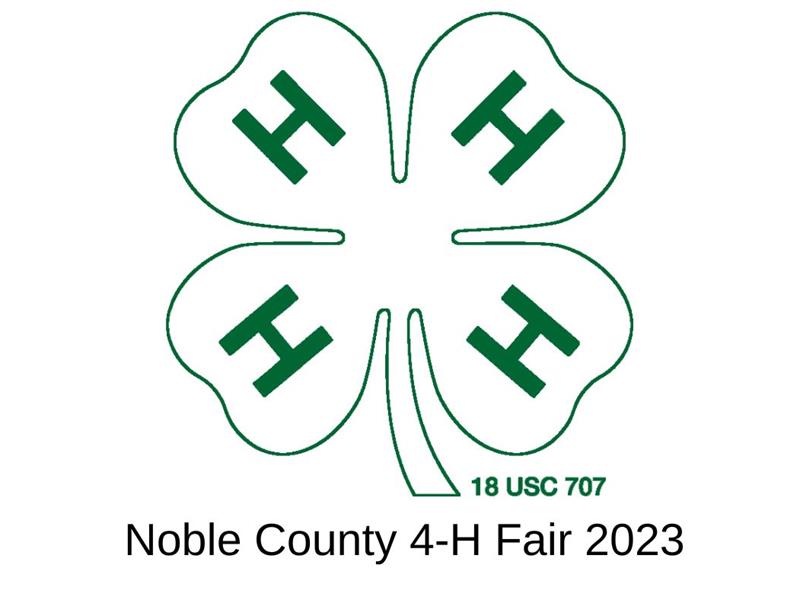 Logo for 2023 Noble County Fair