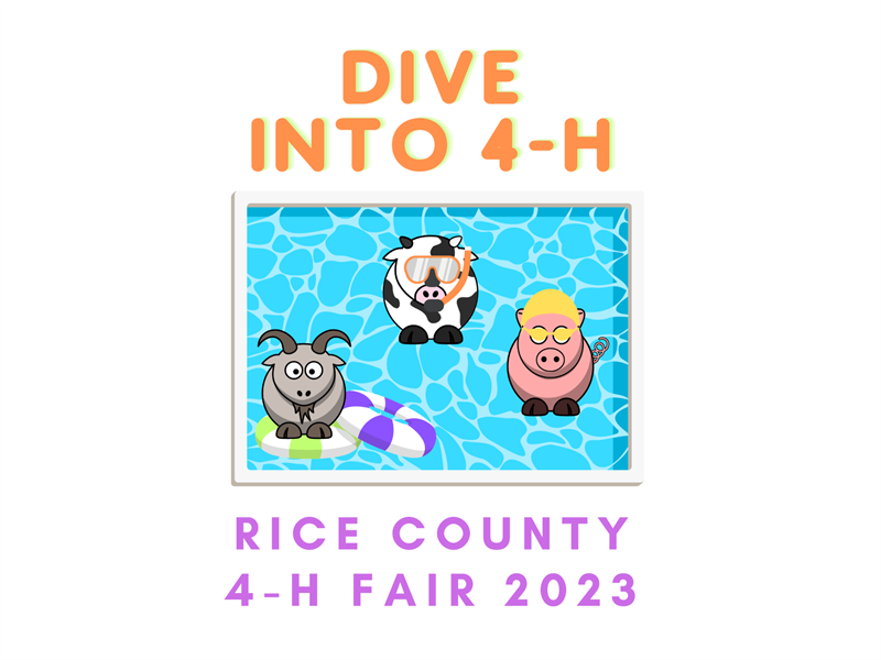 Logo for 2023 Rice County 4-H and FFA Fair