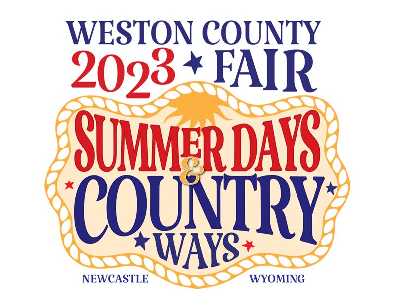 Logo for 2023 Weston County Fair