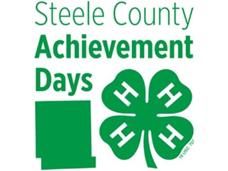Logo for 2023 Steele County 4-H Achievement Days