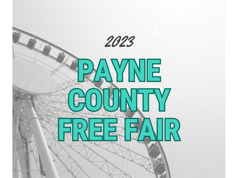 Logo for 2023 Payne County Fair