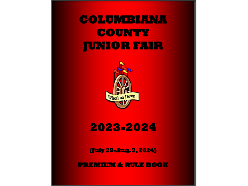 Logo for 2024 Columbiana County Jr. Fair