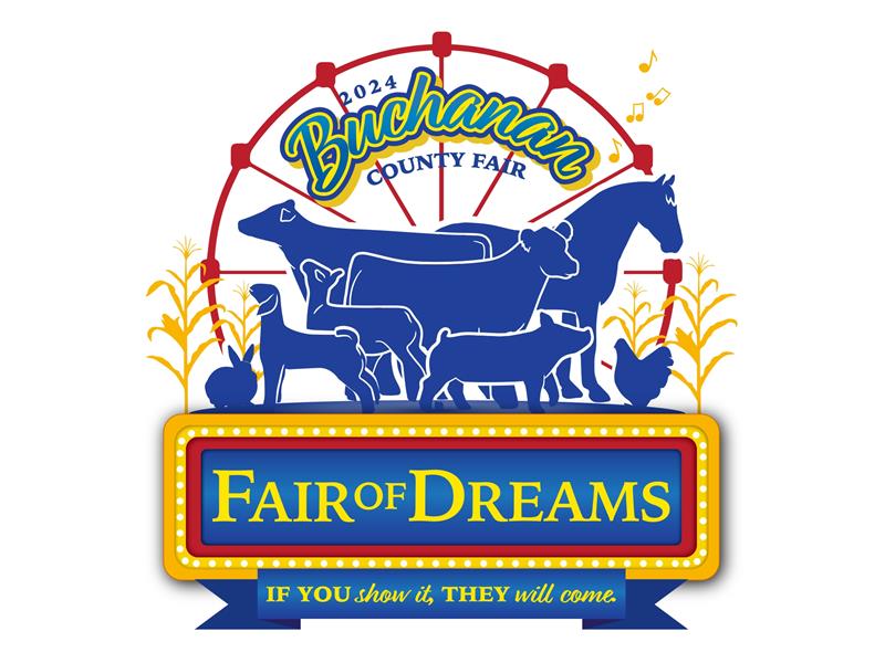 Logo for 2024 Buchanan County Fair