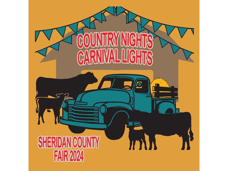 Logo for 2024 Sheridan County Fair