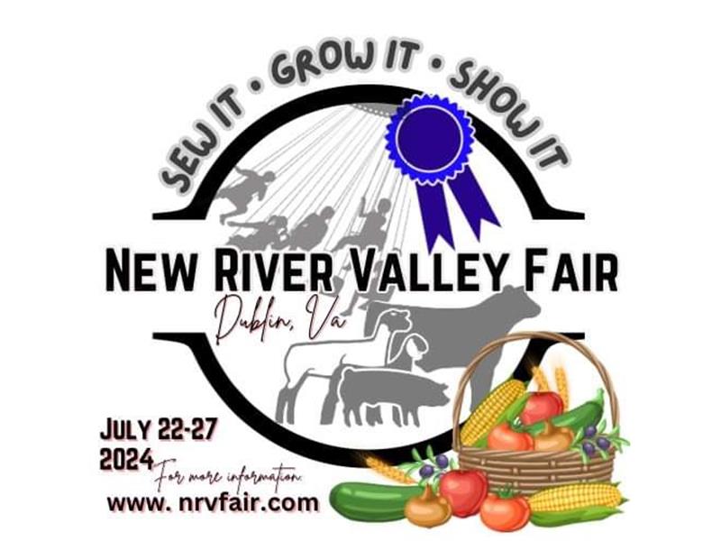 Logo for 2024 New River Valley Fair
