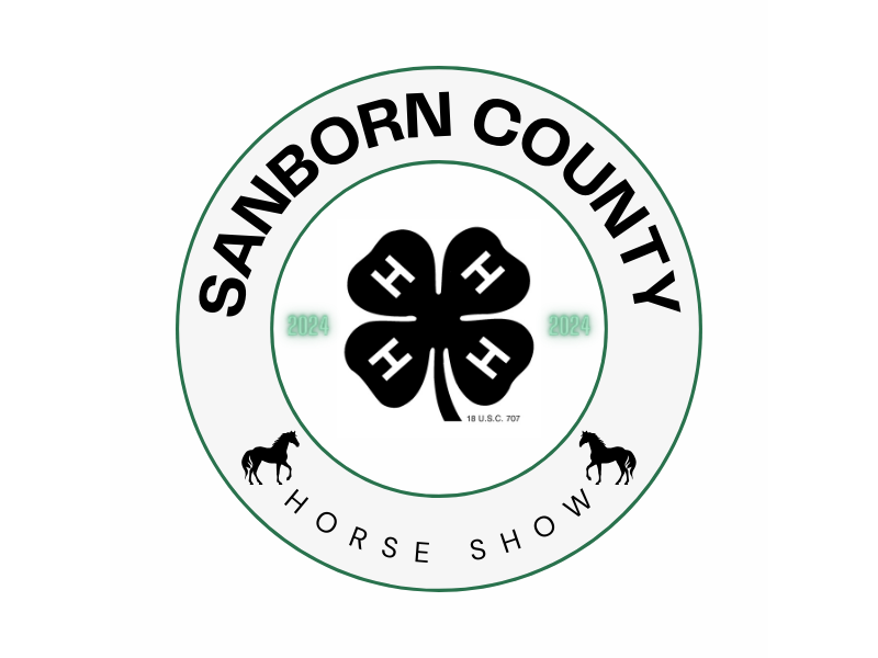 Logo for 2024 Sanborn Co. Horse Show