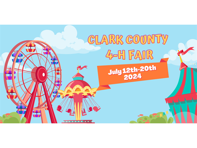 Logo for 2024 Clark County 4-H Fair