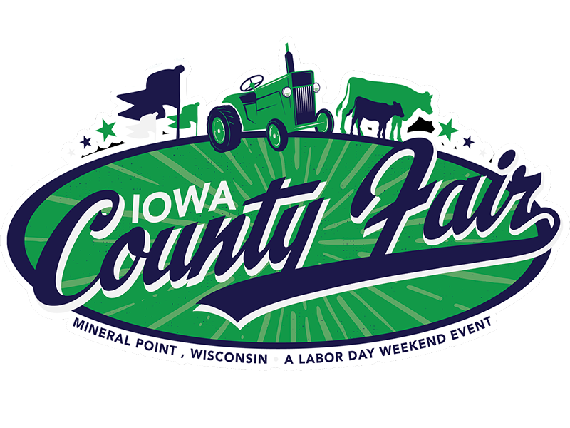 Logo for 2024 Iowa County WI Junior Fair