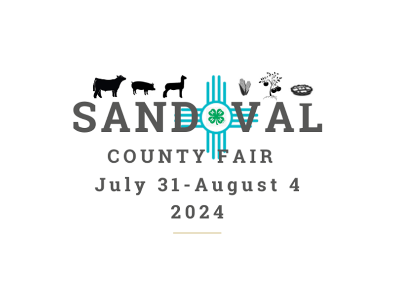 Logo for 2024 Sandoval County Fair