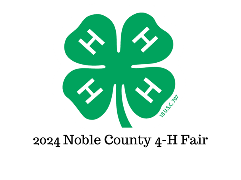 Logo for 2024 Noble County Fair