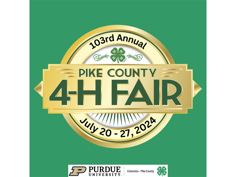 Logo for 2024 Pike County 4-H Fair