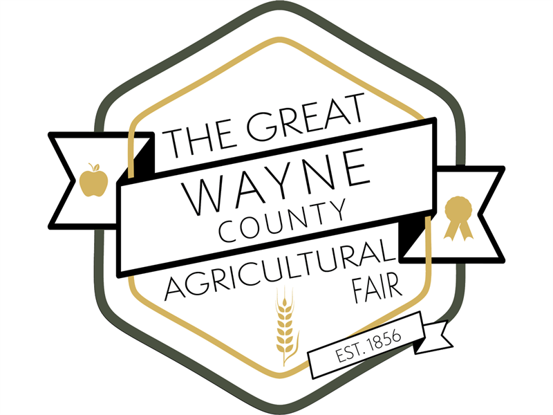Logo for 2024 Wayne County Fair 4-H