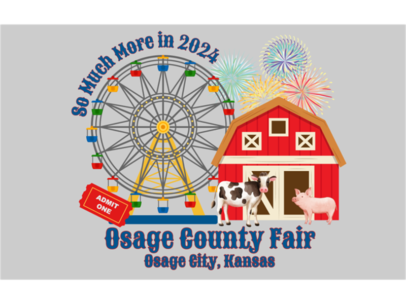 Logo for 2024 Osage County Fair