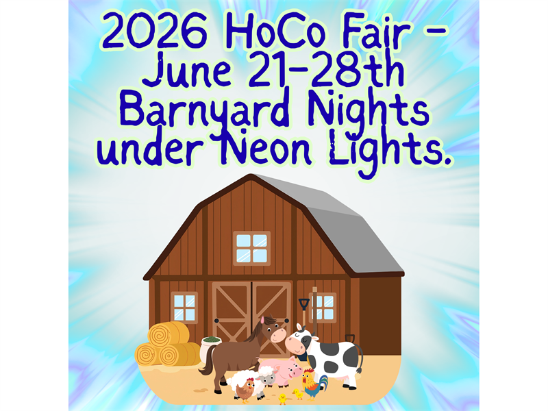 Logo for 2026 Howard County Fair